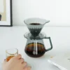 Timemore Crystal Eye Brewer Set 02 pour over coffee dripper and glass server