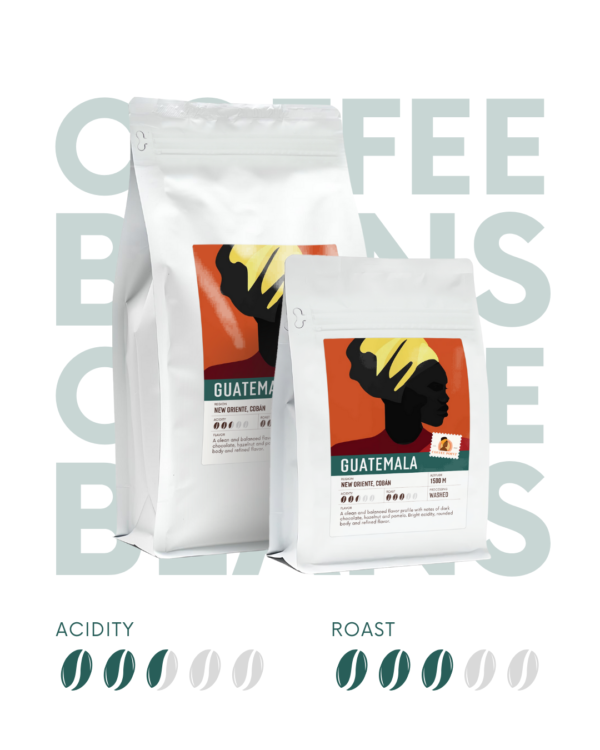 Guatemala coffee beans – premium Arabica coffee freshly roasted by Coffee Point