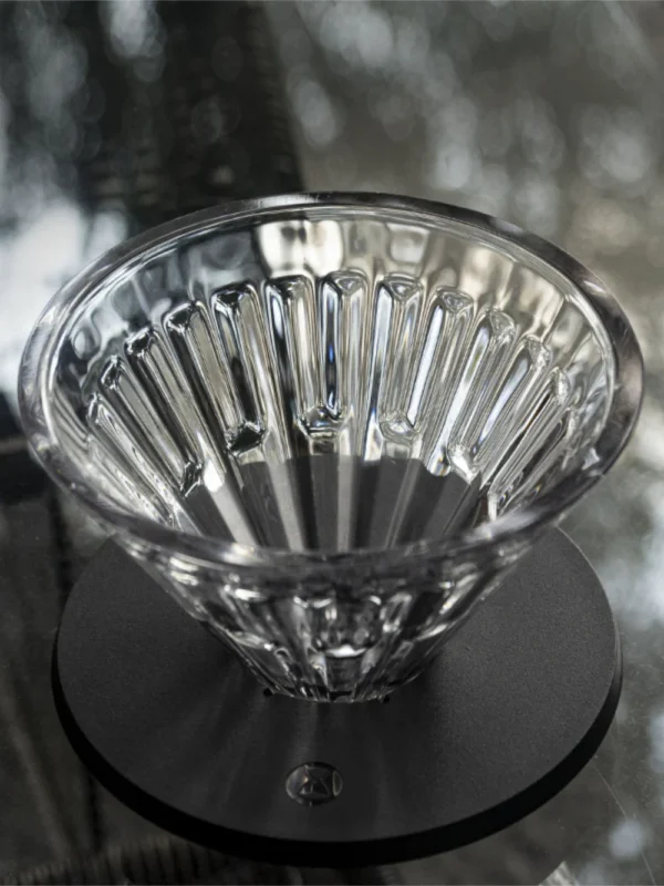 Timemore Crystal Eye Brewer V60 pour over coffee brewing