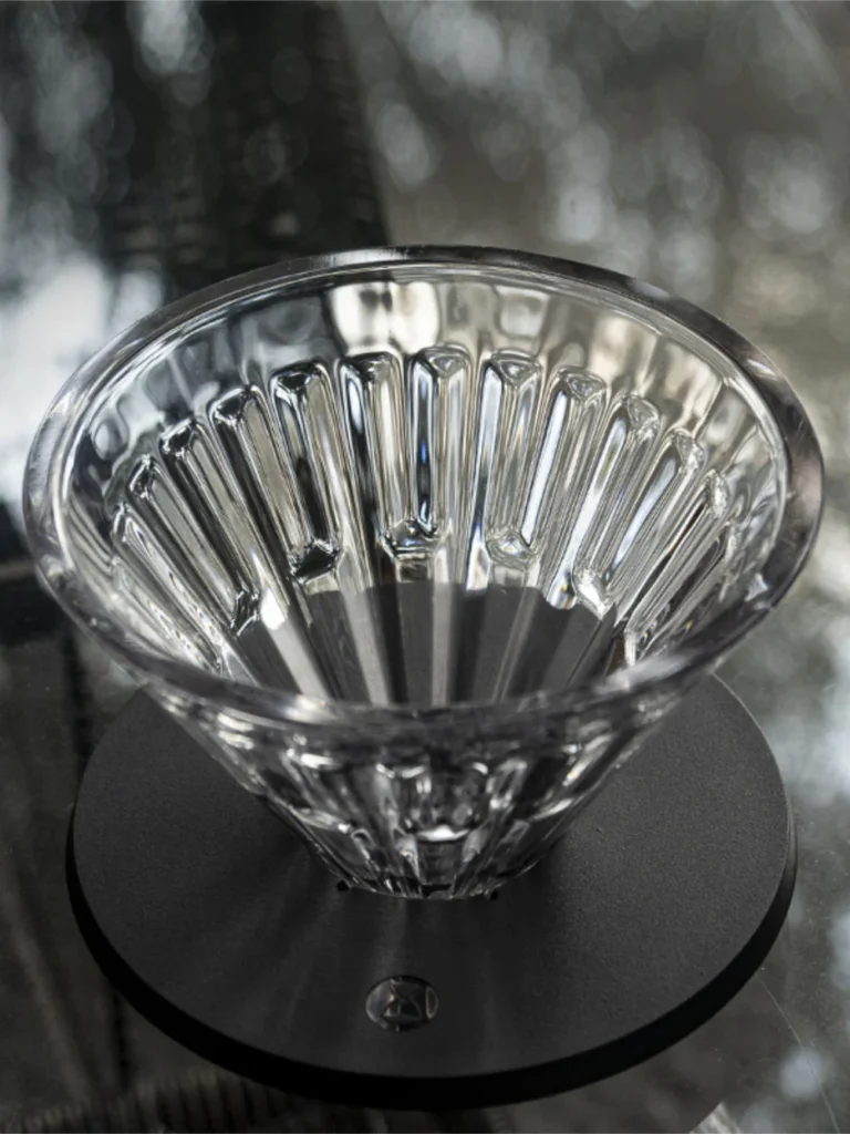 Timemore Crystal Eye Brewer V60 pour over coffee brewing